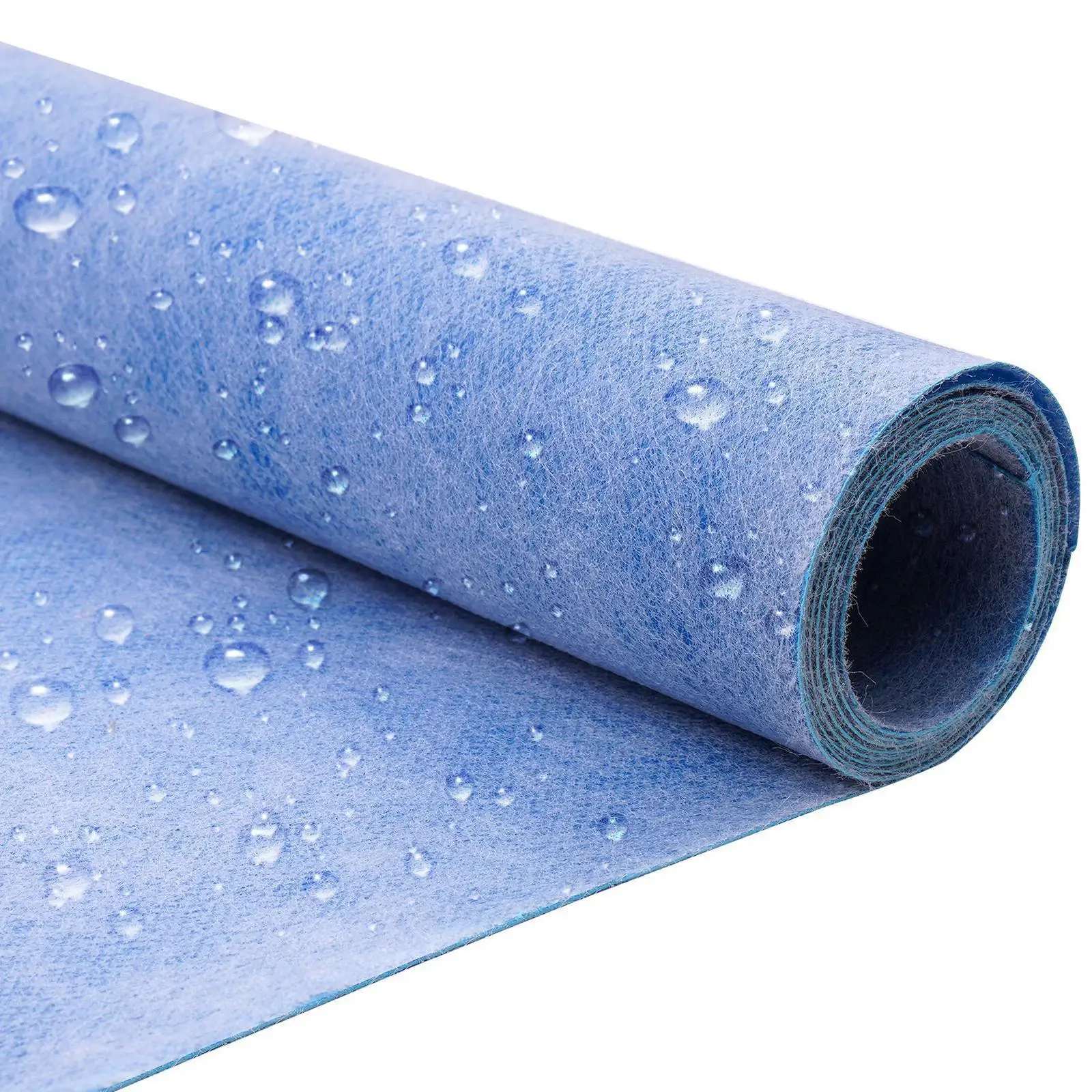 Waterproofing Membrane Double Layer Polyethylene Roll Underlay Moisture Barrier for Bathroom Shower Tile Walls Floors
