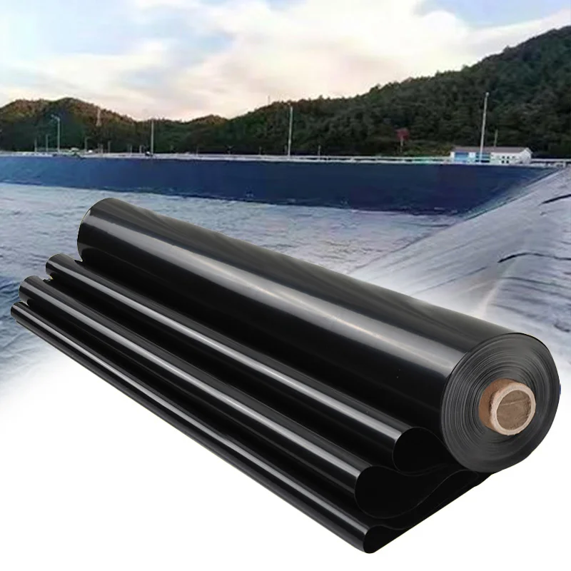 0.12mm-0.3mm Impermeable Membrane Fish Pond Anti-seepage Membrane Waterproof Liner Fish Skin Garden Pool Cloth Hdpe Tarp